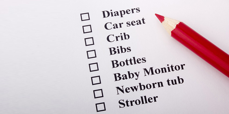 Newborn baby essential list Hospital - තොටිල්ල - Thotilla